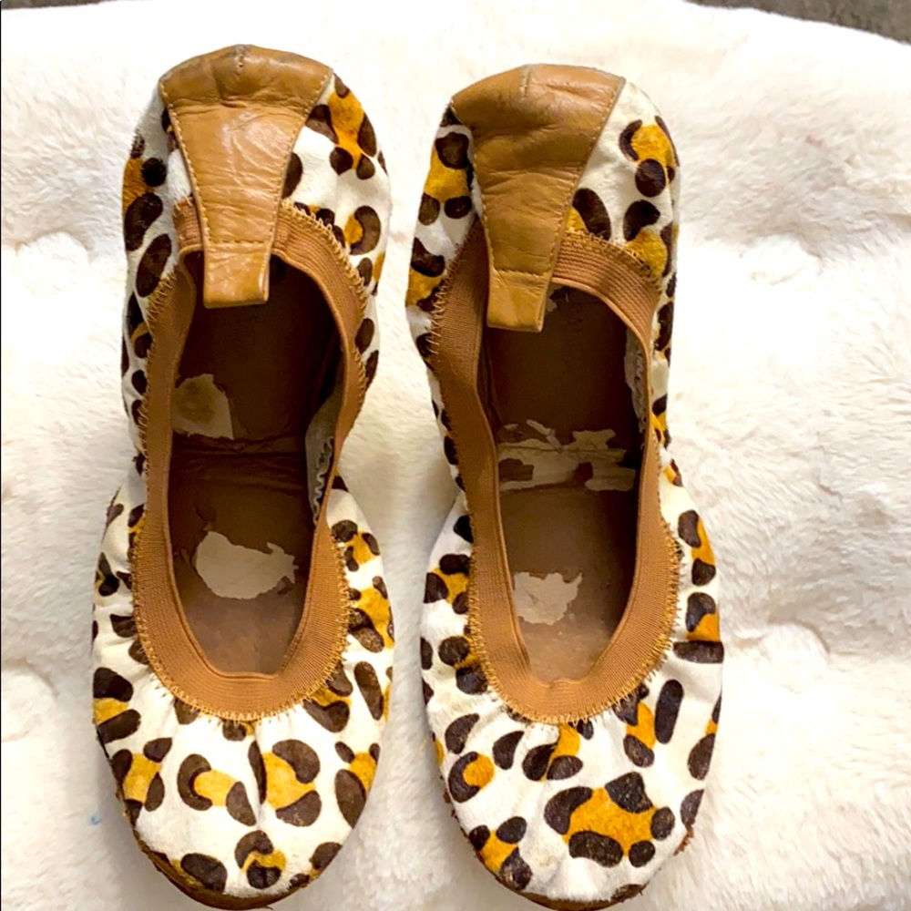 Yosi Samra ballet flat- leopard